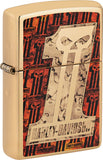 Zippo Harley Davidson AMA Design High Polish Brass Windproof Lighter 73303