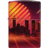 Zippo Cyber City Design Windproof Lighter 73662