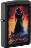 Zippo Frank Frazetta Death Design Black Matte Windproof Lighter 73753