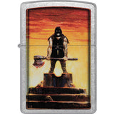 Zippo Frank Franzetta Design Street Chrome Windproof Lighter 73754