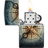 Zippo Compass Ghost Design Windproof Lighter 73764