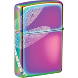 Zippo Dragonfly Design White/Iridescent Waterproof Lighter 73870