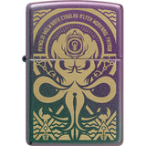 Zippo Evil Design Chameleon Iridescent Windproof Pocket Lighter 74513