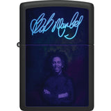 Zippo Bob Marley Design Black Matte Windproof Lighter 74527