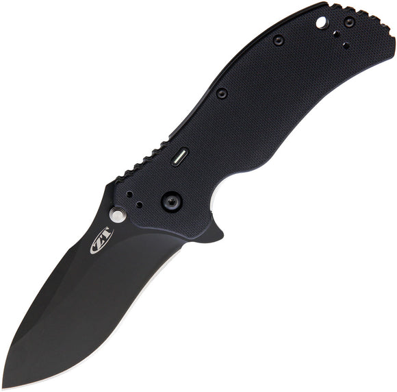Zero Tolerance Pocket Knife A/O Linerlock Black G10/Tritium Folding S30V 350TR