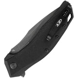 Zero Tolerance Pocket Knife Model 0357 Linerlock A/O Black Folding 20CV 0357BW