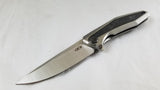 Zero Tolerance zt0470 Titanium Handle Folding Knife With Carbon Fiber  0470
