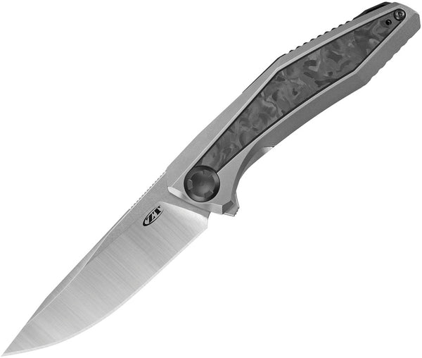 ゼロトレランス 0470　チタン＆カーボンハンドル Zero Tolerance zt0470 Titanium Handle Folding Knife With Carbon