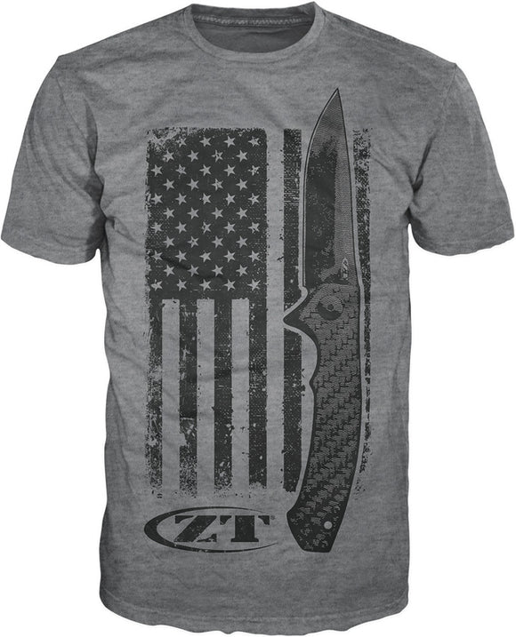 Zero Tolerance American Flag T-Shirt Medium