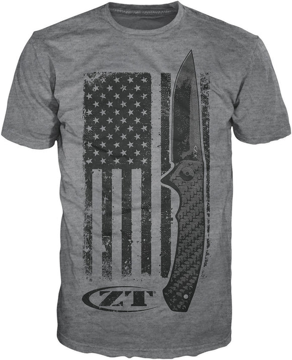 Zero Tolerance American Flag T-Shirt XXL