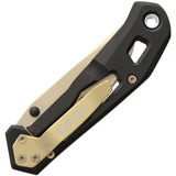 Gerber Airlift Framelock Black/Champagne Folding Pocket Knife 30001347