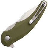 Steel Will Arcturus F55M Linerlock Green Folding Pocket Knife 55m02