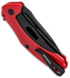 Kershaw Mini Natrix Red G10 Sub-Frame Folding Pocket Knife Closed