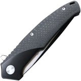 Bastion Falcon Carbon Fiber Framelock D2 Folding Knife 227