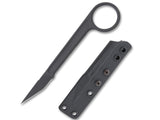 Bastinelli Creations Picoeur Black Cerakote Stainless 1pc Fixed Blade Knife 14