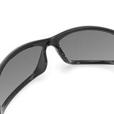 Bobster Men's Charger Black Sunglasses 100% UV Protection w/ Storage Bag 03900