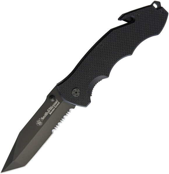Smith & Wesson S&W Knives XL Border Guard Folding Pocket Knife - BG2TSCP