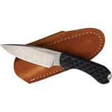 Bradford Knives Guardian 3 Black AEB-L Steel Fixed Blade Knife 3FE001A