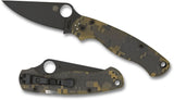 Spyderco Para-Military 2 Comp Lock Black Folding Blade Digital Camo Handle Knife 81GPCMOBK2