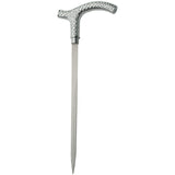 Aluminum Celtic Handle Design Black Stainless Knife Sword Cane 926856
