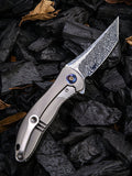 We Knife Co Ltd Synergy 2 Framelock 6AL4V Titanium Folding Tanto Knife 912DS2