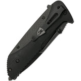 Browning Eradicate Linerlock Black G10 Handle Folding Tanto Blade Knife 0266