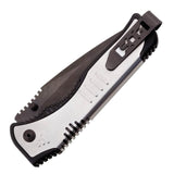 SOG Flashback A/O Black TiNi AUS-8 Folding Drop Pt Folding Knife 99882