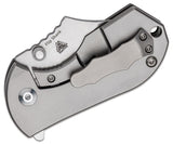 Kizer Cutlery Flip Shank Black Framelock Folding Knife 2521a1