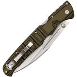 Cold Steel Frenzy I Lockback Black/Green G10 Folding CPM S35VN Knife 62P1A