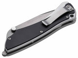 Boker Plus Griploc Linerlock AUS-8 Stainless Black Folding Knife P01BO042