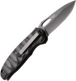 Kizlyar Hero Linerlock Black G10 Handle TiNi 440C Stainless Folding Knife 0117