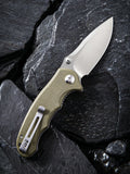 Civivi Hooligan Linerlock Dark Earth Folding Knife 913a