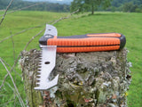 SOG Revolver 2.0 Hunt Stainless Folding Blade Orange GRN Handle Knife FX22LCP