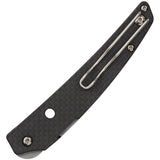 Spyderco Ikuchi Compression Lock Folding Black G10 Knife 242CFP