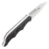 SOG Instinct Satin Fixed Blade Black G10 Full Tang Knife + Sheath NB1012CP