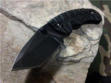 Kershaw Shuffle II 2 Folding Black Tanto Knife - 8750TBLKBW