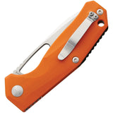 Kizer Cutlery Kesmec Orange G-10 VG-10 Framelock Folding Knife V4461A2
