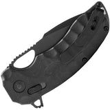 SOG Kiku XR Lock BlackOut Folding Knife 12270257