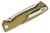 CRKT Kova Front Lockback OD Green GFN Folding 8Cr13MoV Drop Pt Pocket Knife 6434