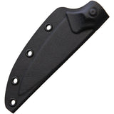 TOPS Dicer Black/Blue G10 S35VN Stainless Fixed Blade Paring Knife DCR301