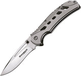 Boker Magnum Greymen Linerlock Standard Edge Folding Pocket Knife