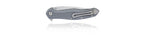 Steel Will Intrigue Mini Gray FRN Linerlock D2 Folding Flipper Knife f45M14