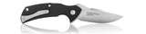 Steel Will Plague Doctor Mini Linerlock Black G10 D2 Folding Flipper Knife F16M01