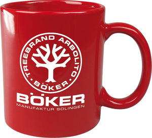 Boker Logo Red Dishwasher Safe Mug - 09BO180