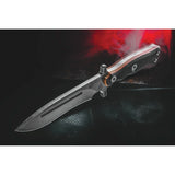 Tops Operator 7 Fixed Blade Midnight Bronze 1075HC Micarta G10 Knife OP701