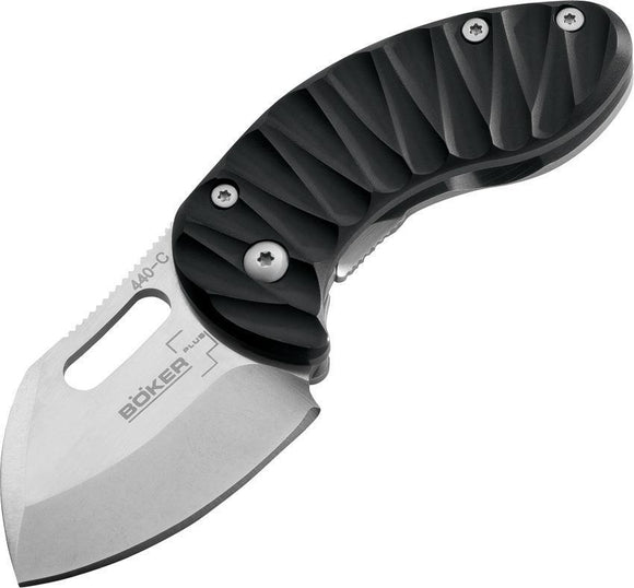 Boker Plus Black Nano Framelock Stainless Blade Folding Pocket Knife