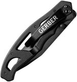 Gerber Paraframe II Tanto Framelock 7Cr17MoV Serrated Black Folding Knife 1734