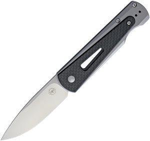 Amare Paragon A-Joint Bohler N690 Black Carbon Fiber Folding Pocket Knife