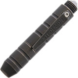 Stedemon EDC Tactical Glass Breaker Titanium Construction Black Pen P01BLC