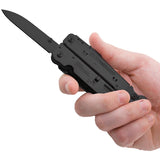 SOG PowerAssist Black Folding Pliers Screwdriver Knife 16 Count Multi-Tool B66NCP